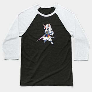 Gundam Cat Baseball T-Shirt